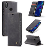 CaseMe Multifunctional Retro Frosted Horizontal Flip Leather Case for Huawei P Smart 2019 /  Honor 10 Lite, with Card Slots & Holder & Wallet, For Huawei P Smart 2019